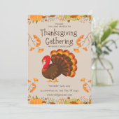 Thanksgiving Dinner Arch Thanksgiving Kaart (Staand voorkant)