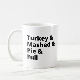 Thanksgiving Dinner Feast Vibes Koffiemok