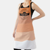 Thanksgiving Dinner Funny Turkije gepersonaliseerd Schort (Insitu)