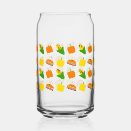 Thanksgiving Dinner Glass Can Thanksgiving Decor Blikvorm Glas
