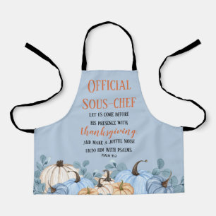 Thanksgiving Dinner Helper Sous-Chef Schort