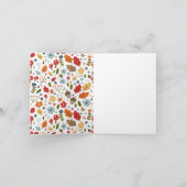 Thanksgiving Dinner Invitation Thankful Wreath (Binnen)