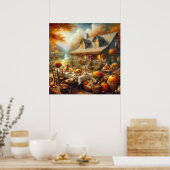 Thanksgiving Dinner Poster (Keuken)