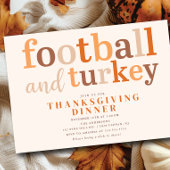 Thanksgiving Dinner Touchdown Kaart