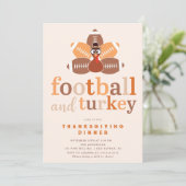 Thanksgiving Dinner Touchdown (Nederlands: Eerste  Kaart (Staand voorkant)