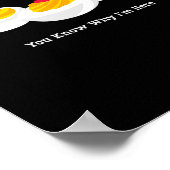 Thanksgiving Dinner You Know Why I'm Here Deviled  Poster (Hoek)