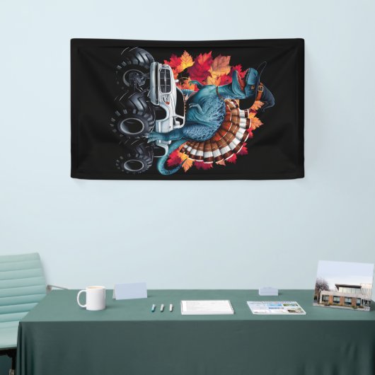 Thanksgiving Dinosaurus T-Rex Monster Truck Spandoek (Beurs)