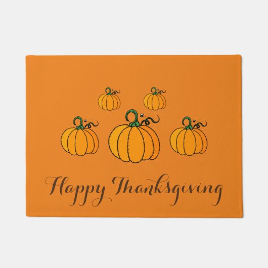 Thanksgiving Doormat Deurmat (Voorkant)