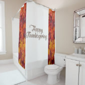 Thanksgiving douchegordijn (In situ)