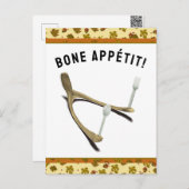 Thanksgiving Drôle Cartes de fin de année (Devant / Derrière)