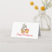 Thanksgiving eekhoorn Pecan Pie (Achterkant)