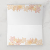 Thanksgiving eenvoudige waterverf pompoen (Binnenkant ongevouwen)