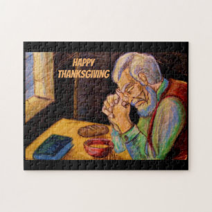 Thanksgiving EERSTE AMERIKAANSE Legpuzzel