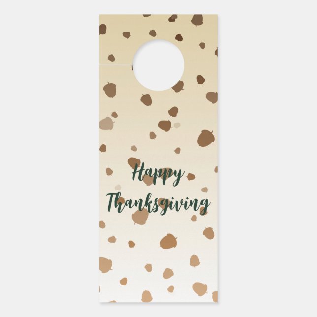 Thanksgiving eikels (Voorkant)