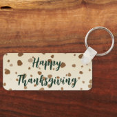 Thanksgiving eikels sleutelhanger (Voorkant)