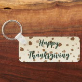 Thanksgiving eikels sleutelhanger (Achterkant)