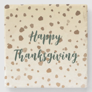 Thanksgiving eikels stenen onderzetter