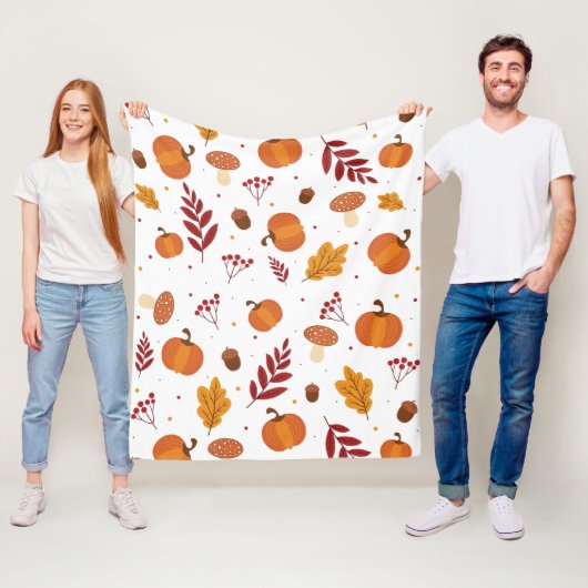 Thanksgiving Elementen Fleece Deken (In situ)