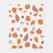 Thanksgiving Elementen Fleece Deken (Voorkant)