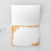 Thanksgiving en Herfst Kaart (Binnen)