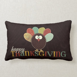 Thanksgiving EN Herfst met Monogram Kussen