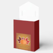 Thanksgiving esdoorn en pompoen bedankdoosjes (Geopend)