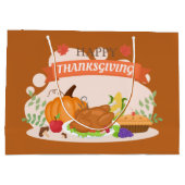 Thanksgiving etentje schattig groot cadeauzakje (Achterkant)