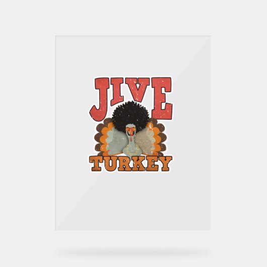 Thanksgiving & Fall Apparel, Jive Turquie - Retro (Recto)