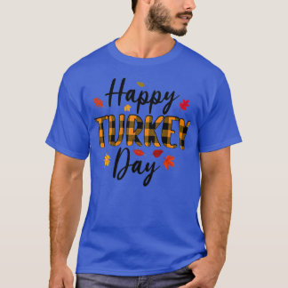 Thanksgiving familie pyjama's matchingsets Happy T T-shirt