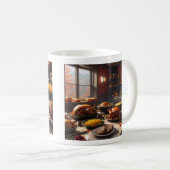 (Thanksgiving & Family III) Mug classique, 11 oz (Devant droit)