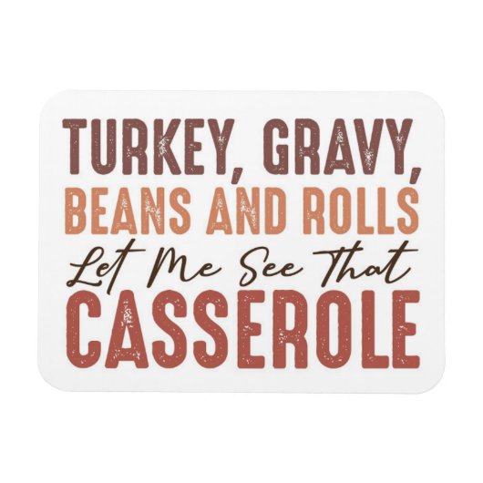 Thanksgiving feast magneet (Horizontaal)
