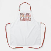 Thanksgiving feast schort (Voorkant)