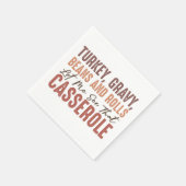 Thanksgiving feast servet (Hoek)