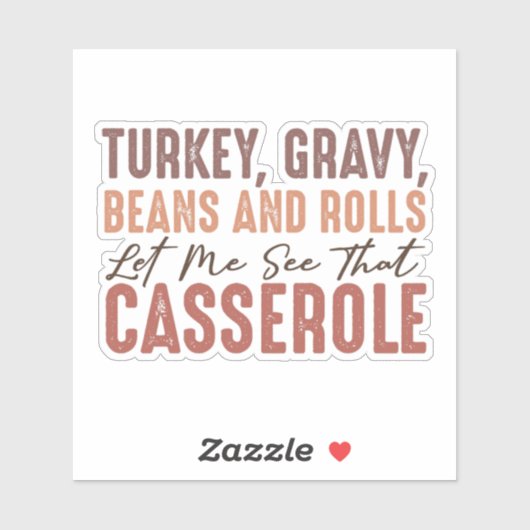 Thanksgiving feast sticker (Vel)