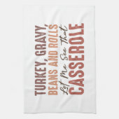 Thanksgiving feast theedoek (Verticaal)