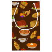 Thanksgiving feestdag klein cadeauzakje (Achterkant)