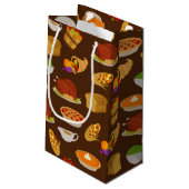 Thanksgiving feestdag klein cadeauzakje (Achterkant Gekanteld)