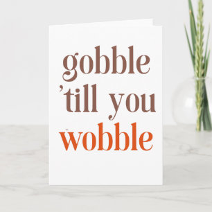 Thanksgiving Feestdagen Kaart