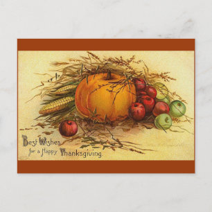  Thanksgiving Feestdagenkaart