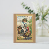  Thanksgiving Feestdagenkaart (Staand voorkant)