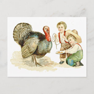 Thanksgiving Feestdagenkaart