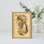  Thanksgiving Feestdagenkaart (Staand voorkant)