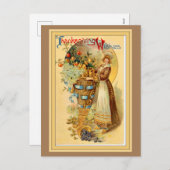  Thanksgiving Feestdagenkaart (Voorkant / Achterkant)