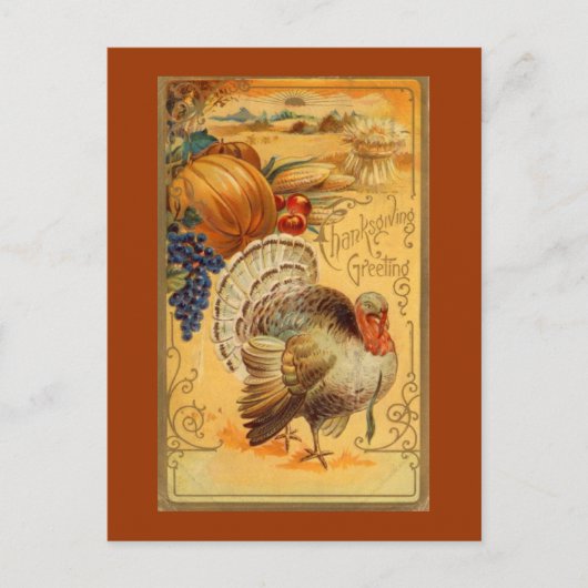  Thanksgiving Feestdagenkaart (Voorkant)