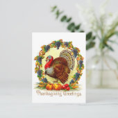  Thanksgiving Feestdagenkaart (Staand voorkant)