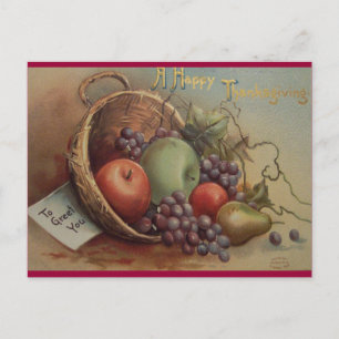 Thanksgiving Feestdagenkaart