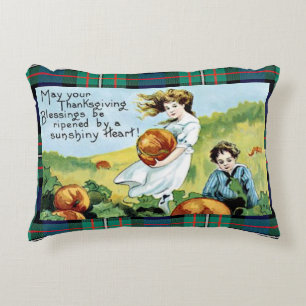  Thanksgiving Ferguson Clan Tartan Accent Kussen
