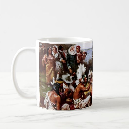 Thanksgiving Fine Art Gig Mug (Gauche)