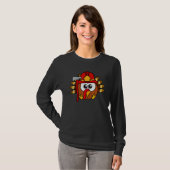 Thanksgiving Firefighter Turkey   Feast Day T-shirt (Voorkant volledig)