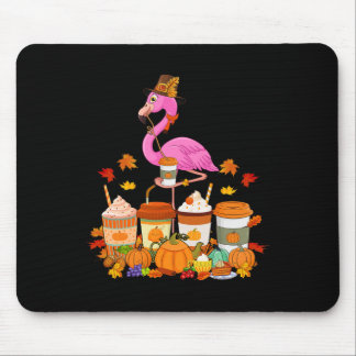 Thanksgiving Flamingo Dragen Pet Herfst Koffiekopj Muismat